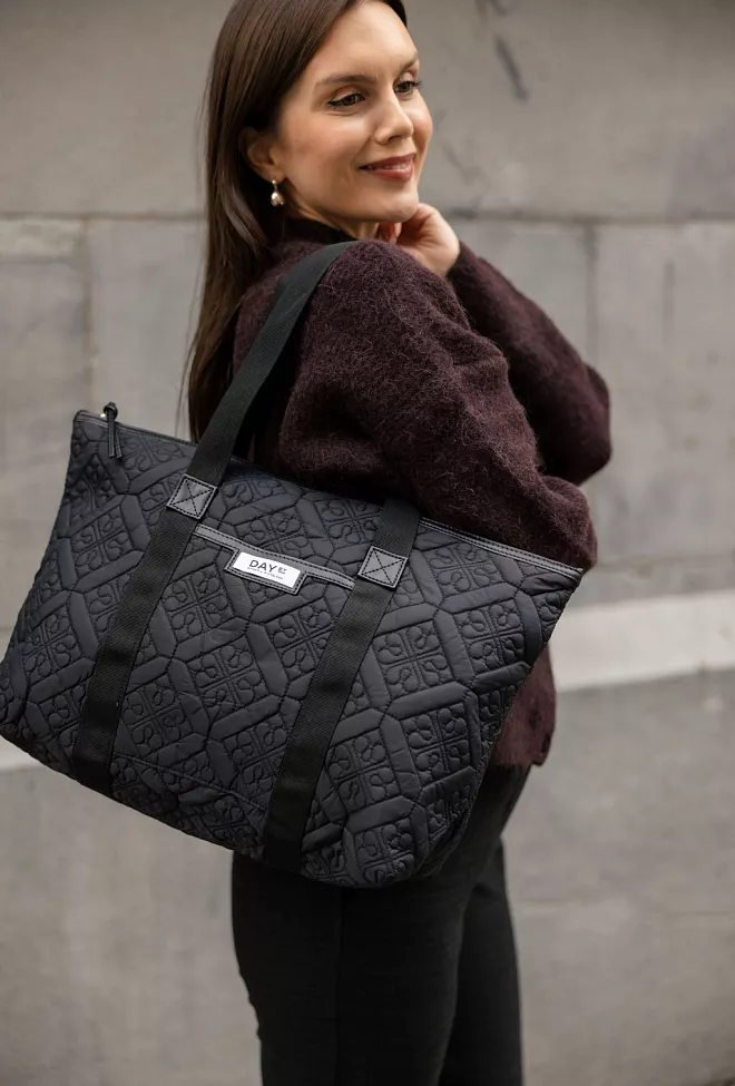 Gweneth Q Flotile Work Bag Black Carma
